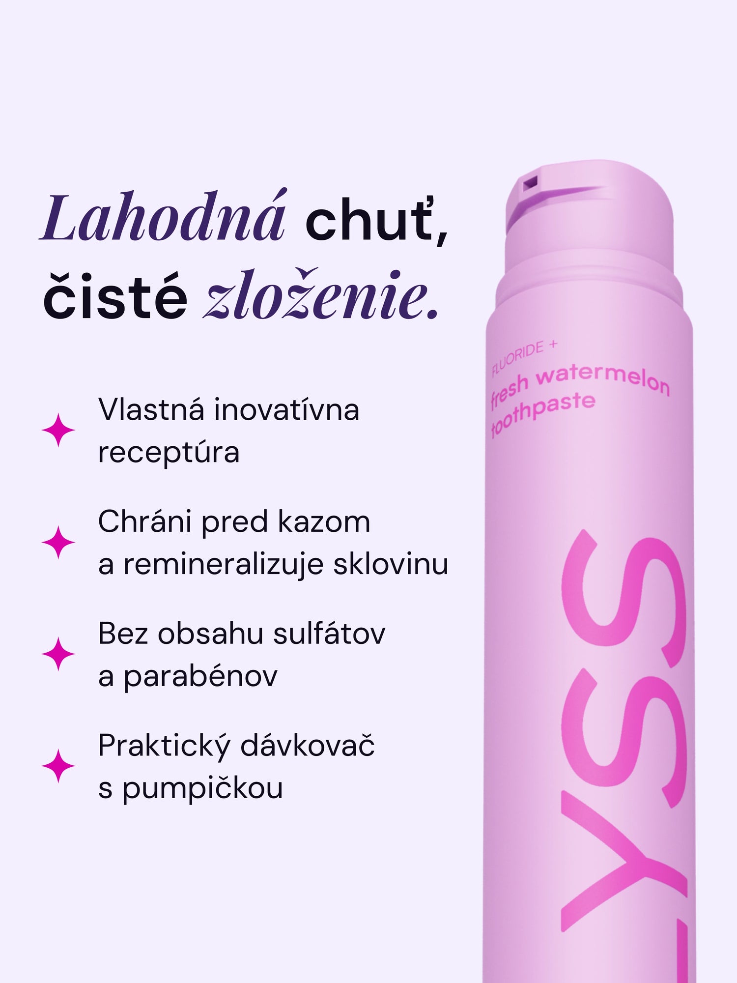 3+1 ZADARMO balenie zubných pást LYSS