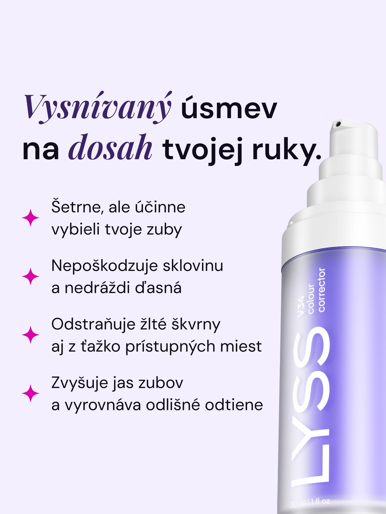 V34 bieliaci korektor